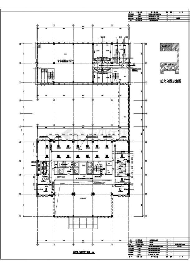 某国土资源信息技术综合楼中央空调设计施工图-图二