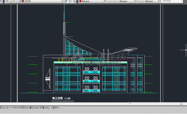 某地四层幼儿园全套建筑设计CAD施工图-图二
