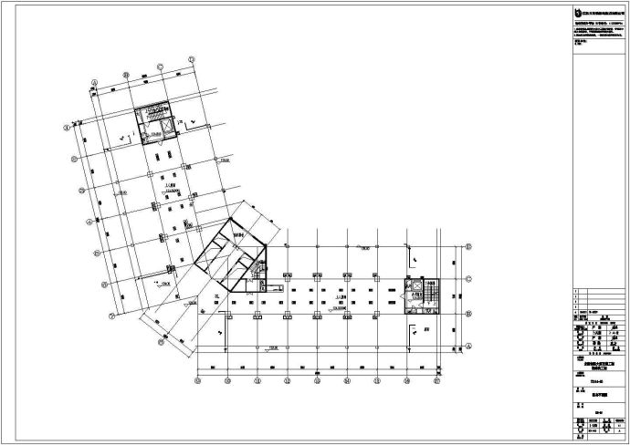 龙园创展大厦改建工程钢结构工程设计图_图1
