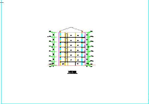 某地六层框架结构经济适用房建筑设计施工图_图1