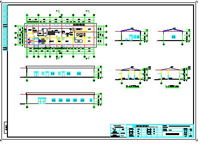 某地养猪场总平设计及相关单体建筑施工图-图二