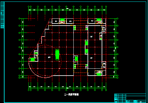某购物中心初步建筑设计方案CAD图-图二