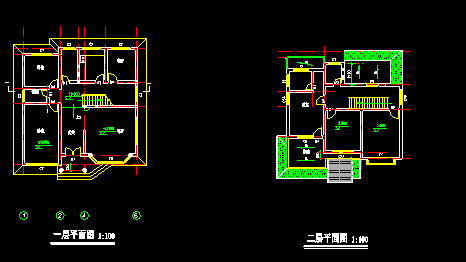 轻钢别墅设计图（包括建筑结构部分）-图二