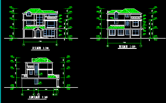 轻钢别墅设计图（包括建筑结构部分）