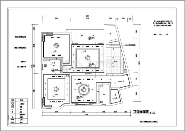 欧式风格室内家装cad设计施工图-图二