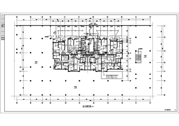 某地33层商住楼强弱电全套施工图-图二