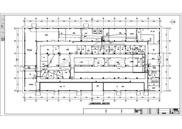 2014年某大型药厂4层提取车间电气施工图纸-图二