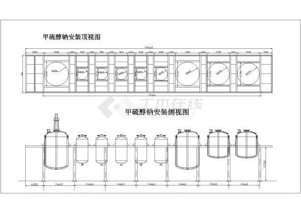 硫氢化钠生产线 一条线安装图-图二