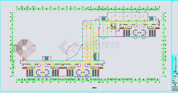 某地三层框架幼儿园建筑设计施工图-图一