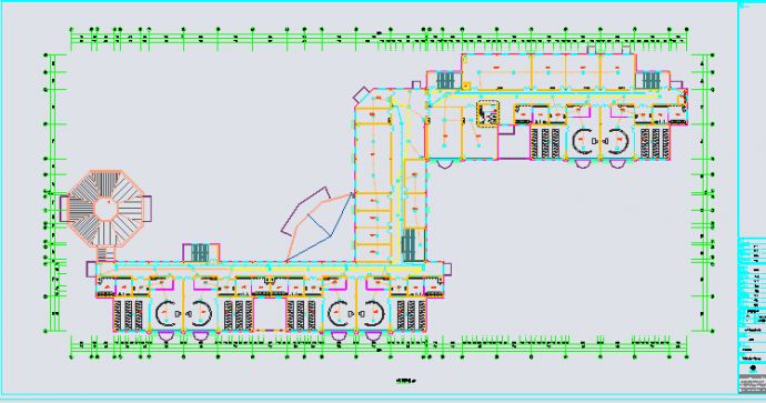某地三层框架幼儿园建筑设计施工图_图1