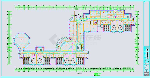 某地三层框架幼儿园建筑设计施工图-图二