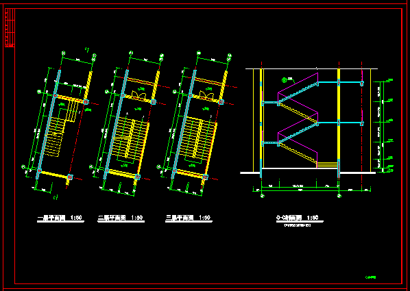 3层新中式商业街建筑施工图带效果图_图1