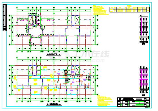 某小区住宅楼结构图（设计院测算用）-图二