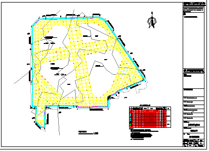 某地苏宁广场项目基坑支护结构设计施工图