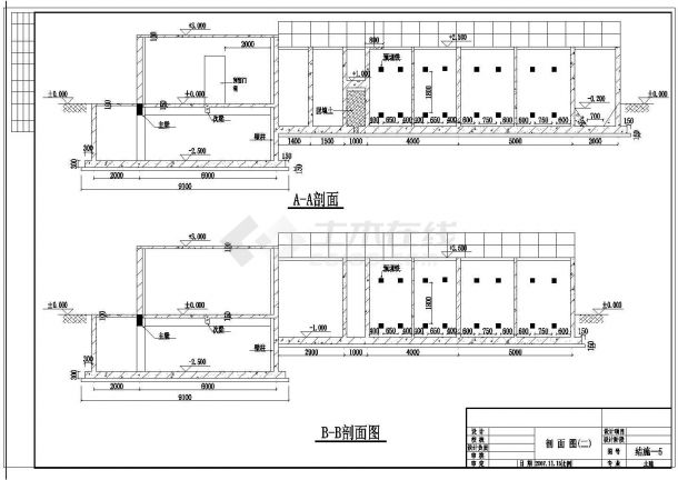 台州市某汽车公司污水处理工程结构图-图二