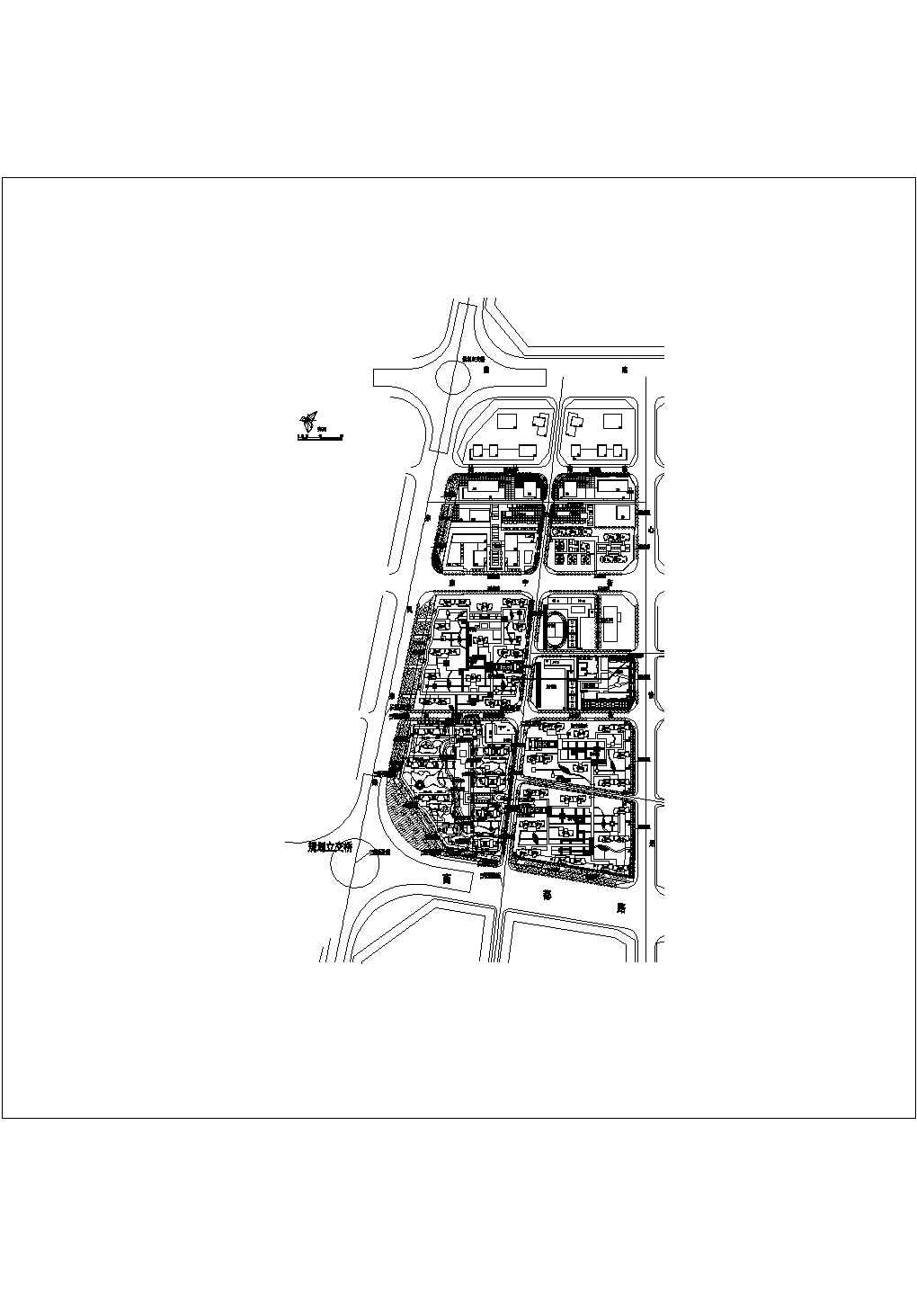 一期住宅总平面图及户型图