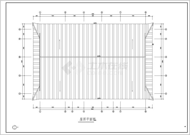 静音寺建筑施工图（含设计说明）-图一