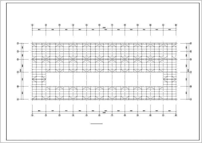 单跨重级吊车带天窗架厂房结构设计施工图_图1