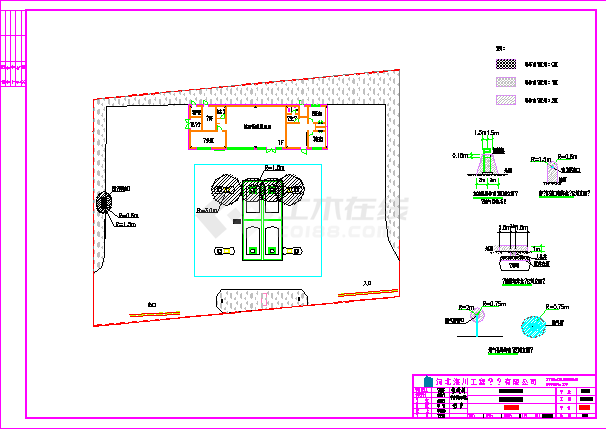 加油站电气CAD设计图-图二