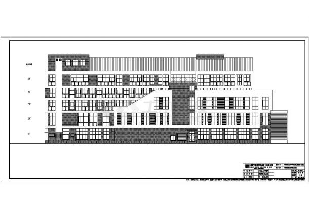 【长沙】五层框架结构综合医院建筑施工图-图一