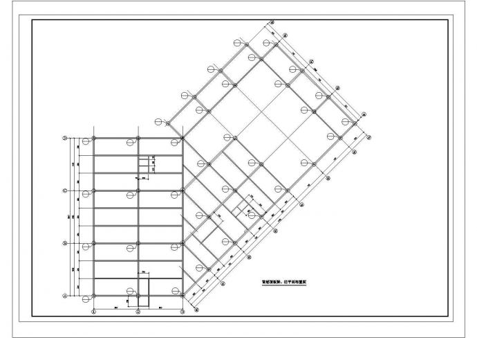 某小区钢结构二层别墅建筑设计图_图1