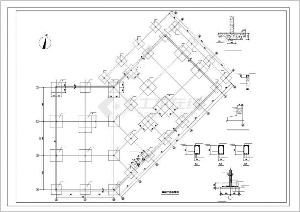 某小区钢结构二层别墅建筑设计图-图二