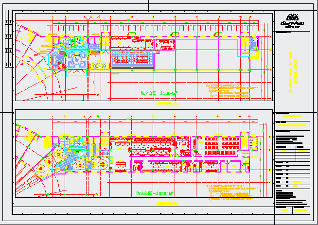 大型酒店电气系统cad施工设计图纸_图1