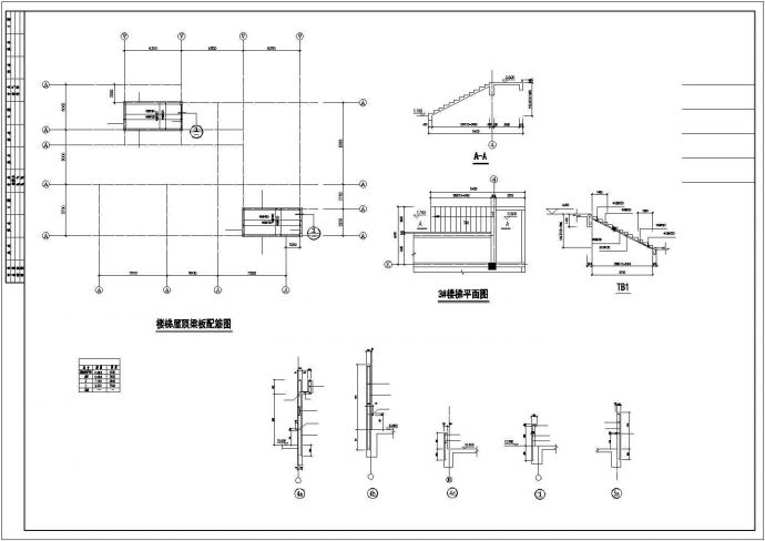 某3层框架结构幼儿园结构设计施工图_图1