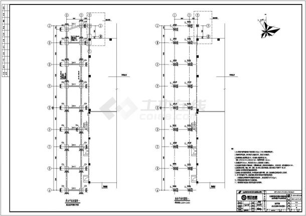 100米长室外管桁架结构图纸-图一