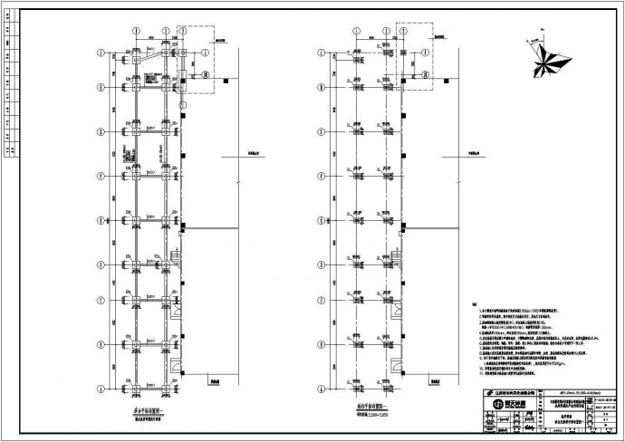 100米长室外管桁架结构图纸_图1