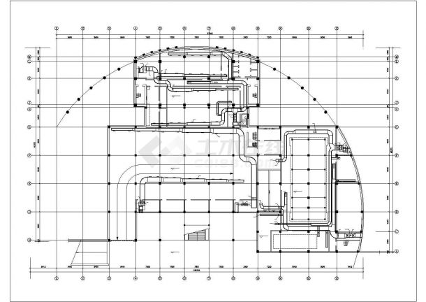 某地下室中央空调系统设计施工图纸-图二