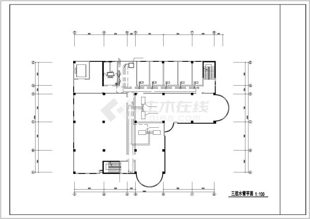 【河北】宾馆酒店建筑空调系统设计施工图-图一