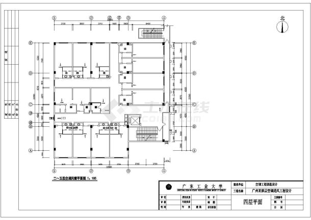 某地区某酒店通风空调设计施工图-图一