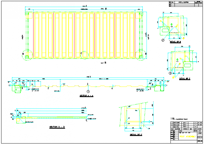集装箱-20尺标准干箱专业集装箱设计素材_图1