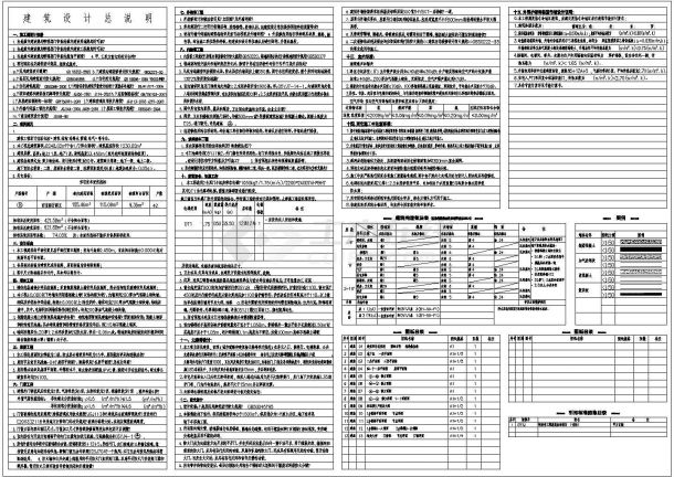 某工地框剪结构住宅建筑设计施工图-图一