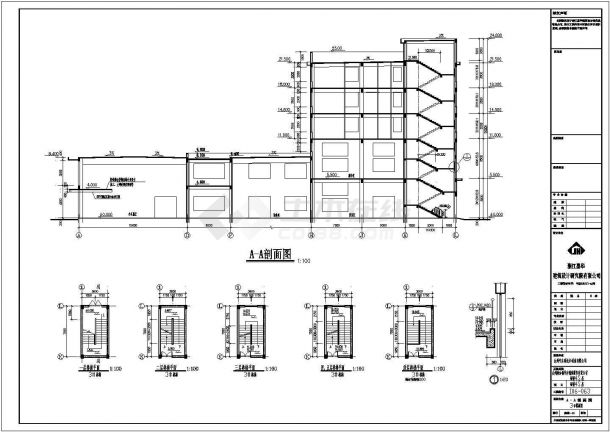 大规模福特4S店建筑规划CAD套图-图一