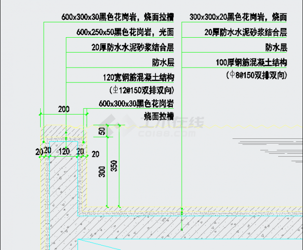 某景观水景建筑布置参考图-图二