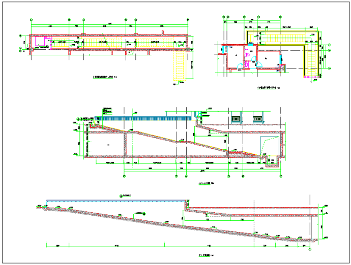 框架结构地下一层车库建筑、结构施工图纸_图1