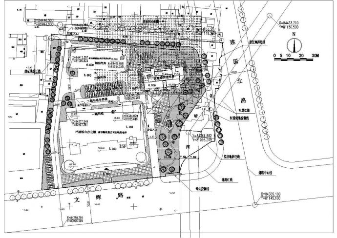 某市经济适用住房建筑CAD施工设计图_图1