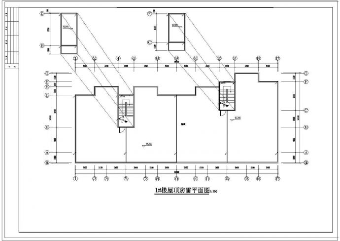 某五层商住楼电气CAD布置图_图1