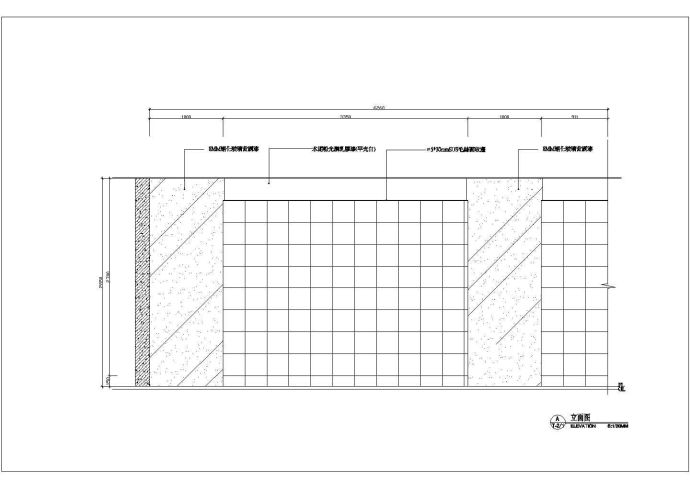 某商场卫生间装修cad平面设计施工图_图1
