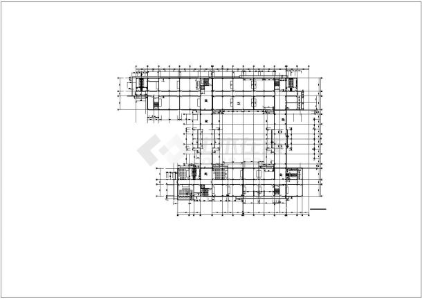 某大学教学楼建筑设计图（9张）-图二