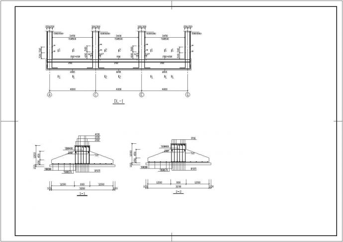 徐州面粉车间六层框架结构设计图_图1