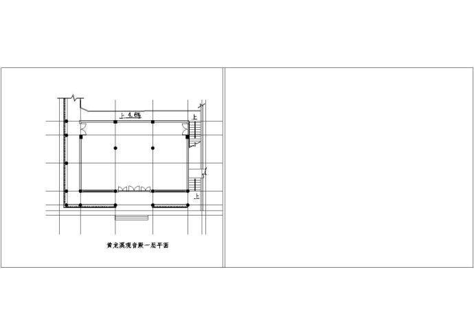 非常受欢迎的古庙建筑施工图_图1