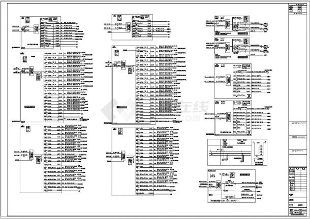 某33层一类高层住宅电气设计施工图-图二