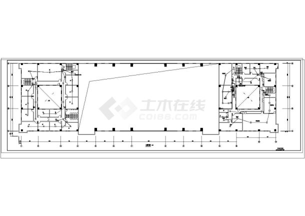 某5000平米火车站FAS电气图纸-图二