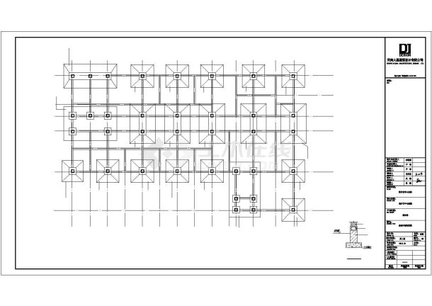 某地6层钢框架结构医院建筑、结构设计施工图-图一