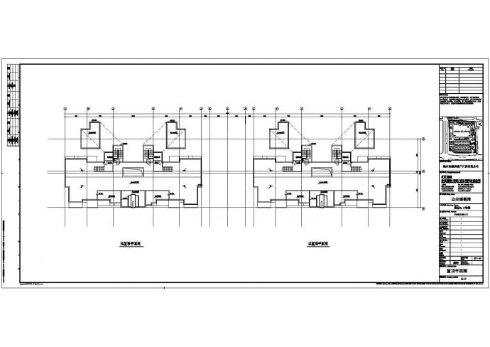 某地三十三层居住楼房建筑施工CAD图_图1