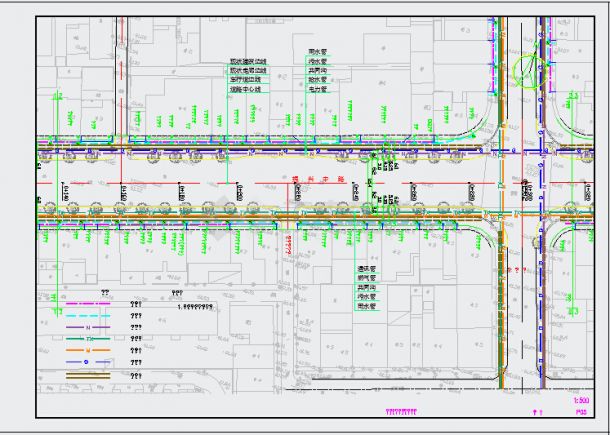 耨市城区主干道道路整治提升工程--道路管线-图二