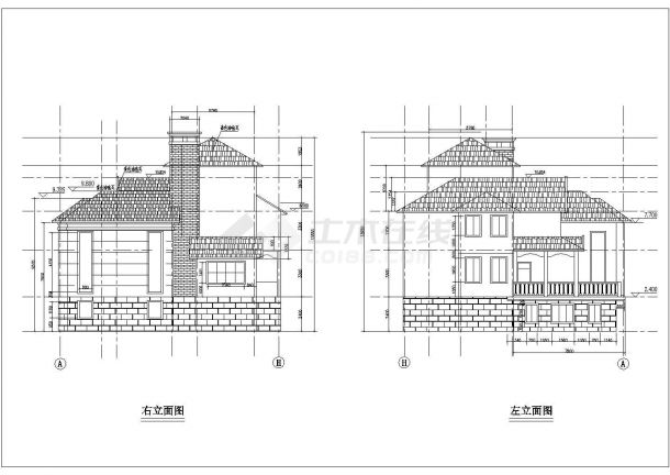 680平米欧式别墅建筑设计图-图一